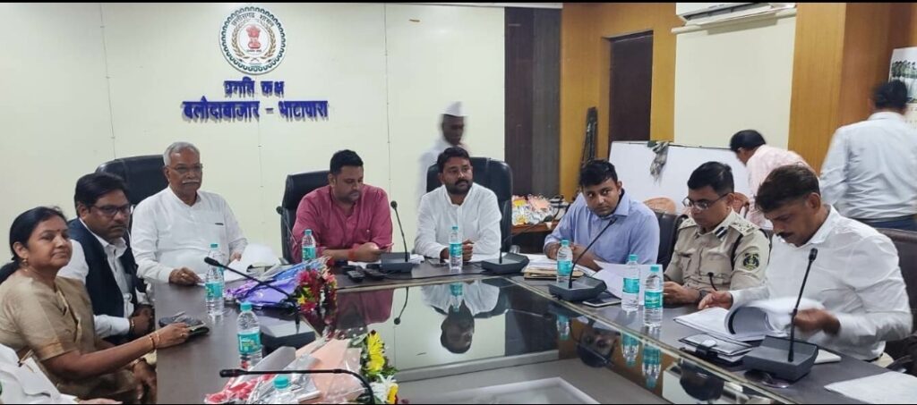 मंत्री  पटेल ने छत्तीसगढ़िया ओलम्पिक को बेहतर ढंग से आयोजित करने अधिकारियों को दिए निर्देश