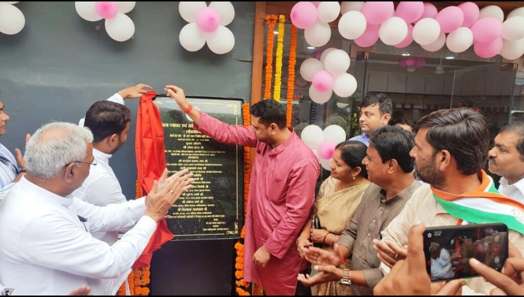 मंत्री  उमेश पटेल ने बलौदाबाजार जिले में सी-मार्ट एवं सिटी सर्विलांस सिस्टम का किया शुभारंभ