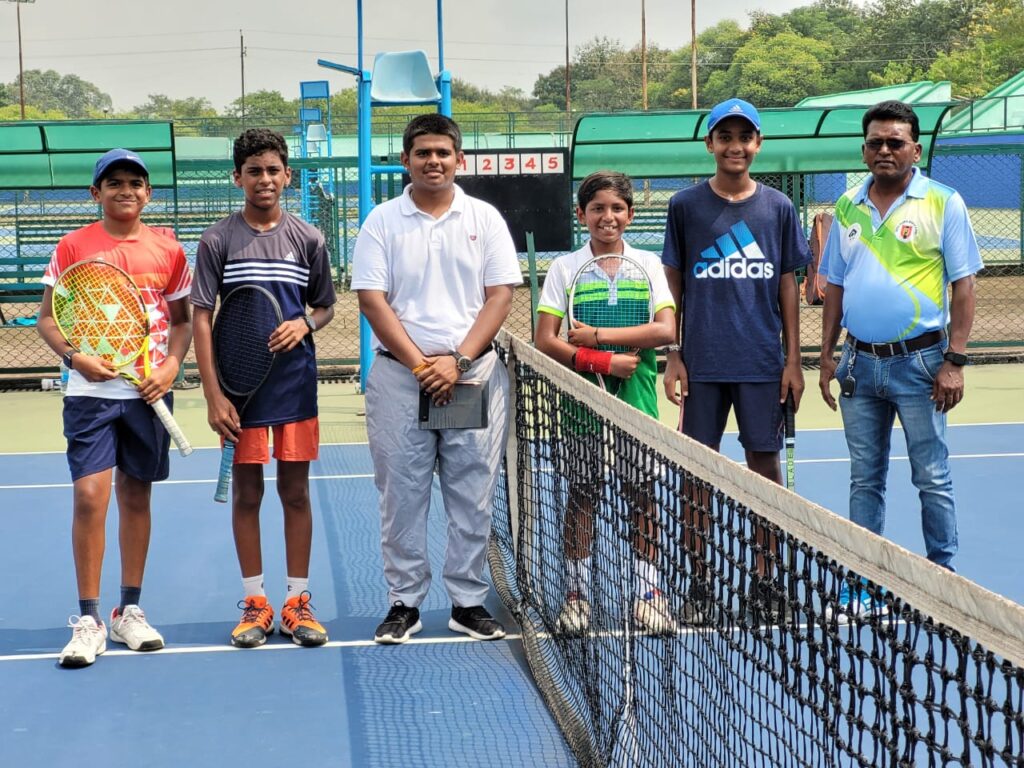 बीएसपी टेनिस कॉम्प्लेक्स में छत्तीसगढ़ टेनिस संघ एवं दुर्ग जिला टेनिस संघ के तत्वाधान में U-14 टेनिस टूर्नामेंट 2022 का आयोजन