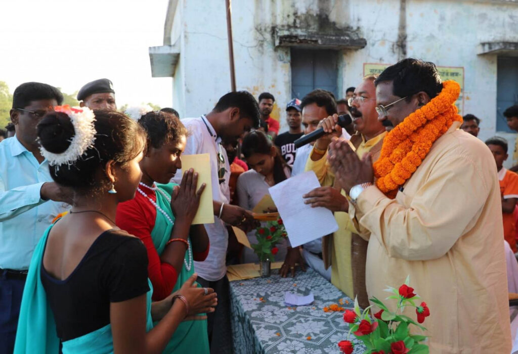 खाद्य मंत्री भगत ने छत्तीसगढ़िया ओलंपिक खिलाड़ियों को किया पुरस्कृत