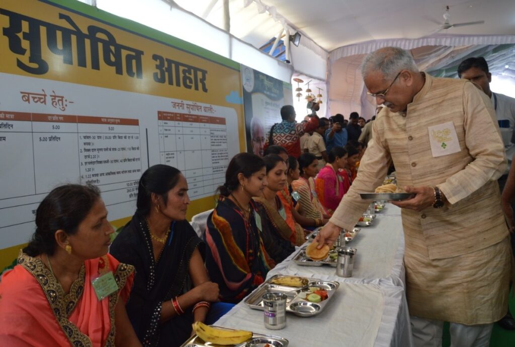 छत्तीसगढ़ स्वास्थ्य व पोषण के क्षेत्र में लगातार रच रहा है नये कीर्तिमान