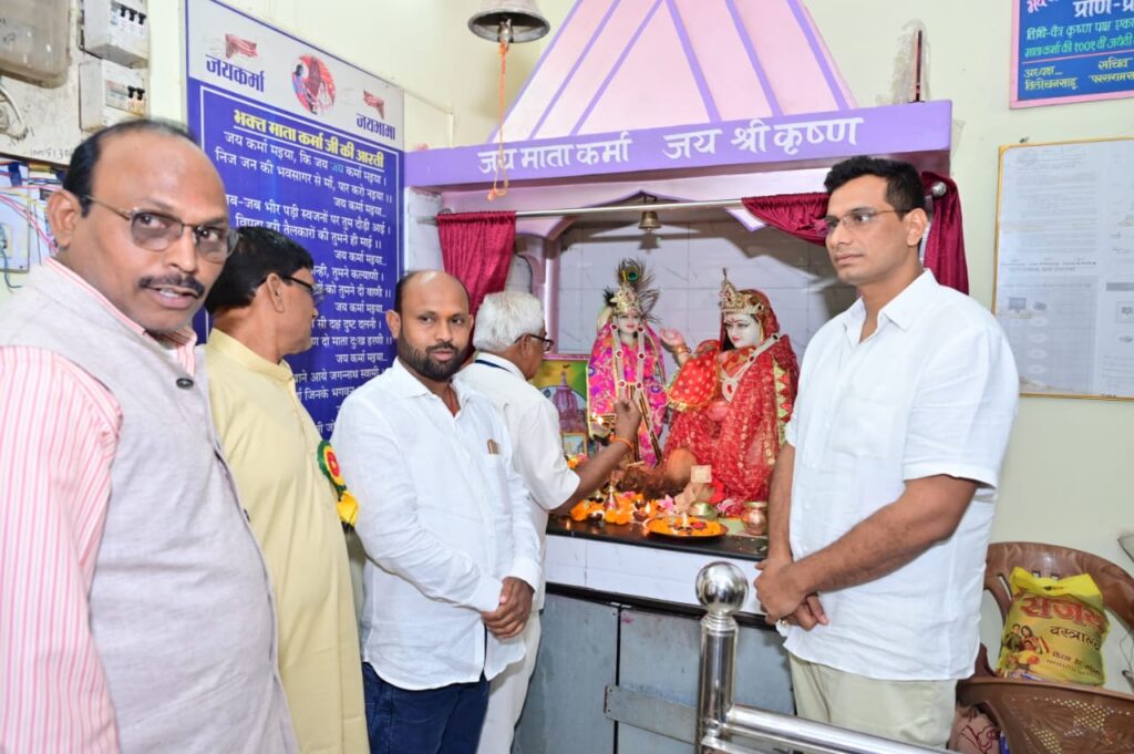 भक्त माता कर्मा जयंती पर विधायक देवेंद्र यादव ने साहू समाज को दी बड़ी सौगात