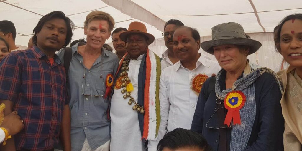 उद्योग मंत्री कवासी लखमा मावली माता मेला में हुए शामिल