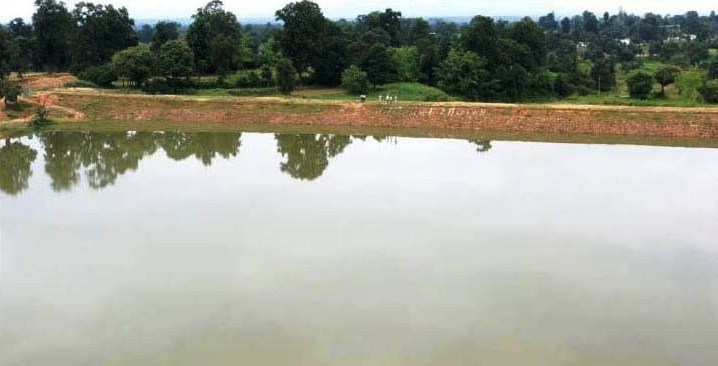 नरवा विकास: खारी नाला से अब होने लगी सिंचाई तथा निस्तारी