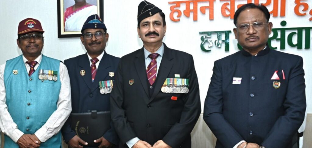 सैनिकों के शौर्य और बलिदानों के कारण ही आज हम स्वतंत्र और सुरक्षित हैं मुख्यमंत्री विष्णु देव साय