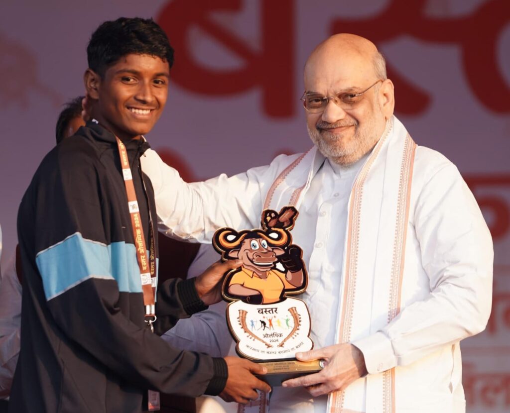 बस्तर ओलंपिक का आयोजन केवल खेल नहीं, बल्कि बस्तर की संस्कृति, उत्साह, और प्रतिभा का उत्सव: मुख्यमंत्री  विष्णु देव साय