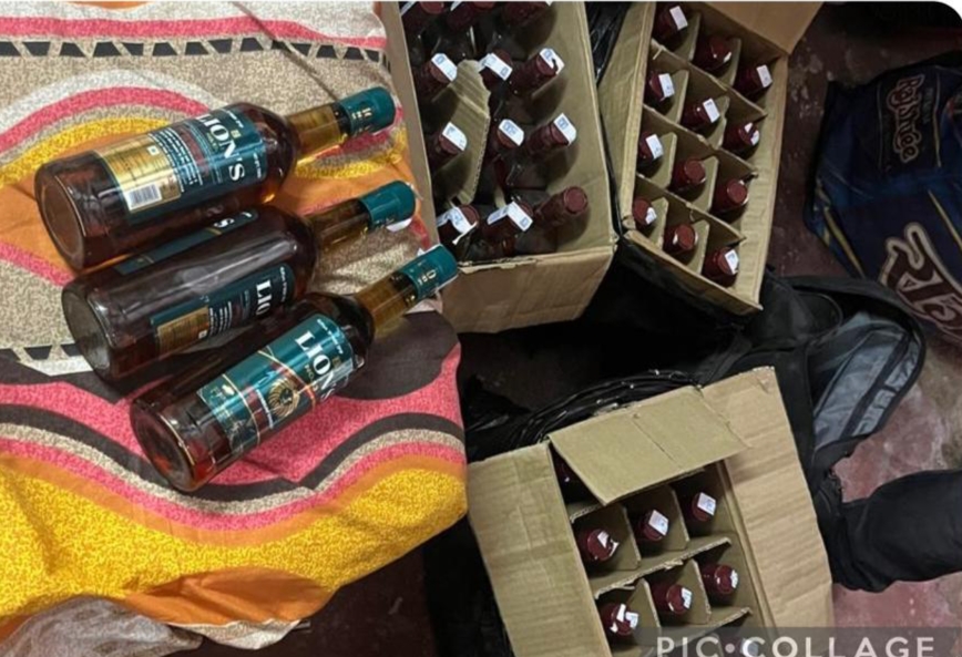 47 बोतल विदेशी शराब एवं दो पहिया वाहन सहित 02 आरोपी गिरफ्तार