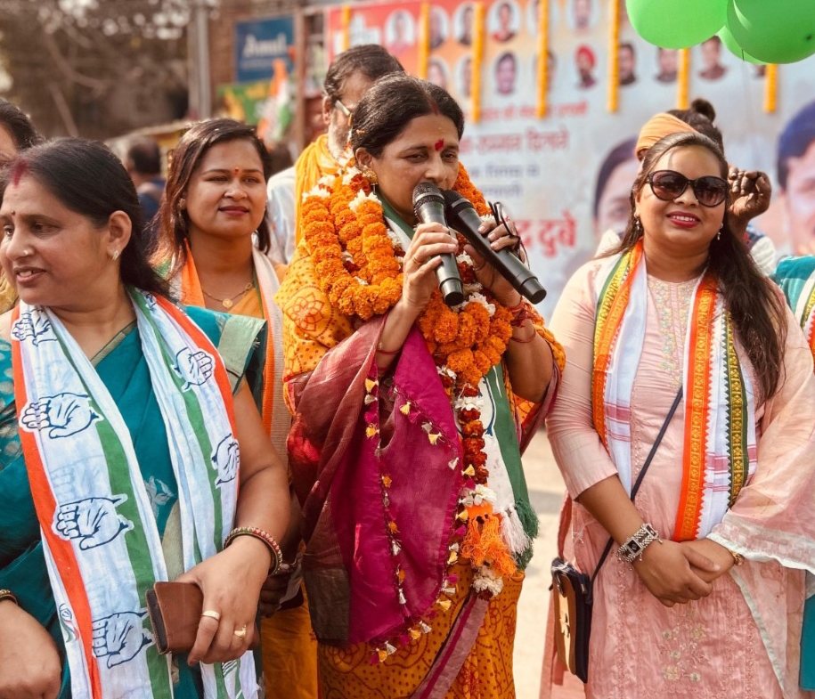 नगर निगम रायपुर को कांग्रेस ने संवारा व्यवस्थित किया है दीप्ति दुबे