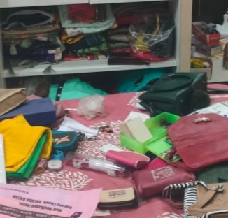 मंदिर हसौद के गैलेक्सी न्यू फेस 2 स्थित आवास में लाखों की चोरी