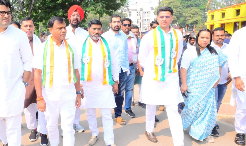 केंद्रीय जेल पहुंचे AICC महासचिव और छत्तीसगढ़ प्रभारी सचिन पायलट