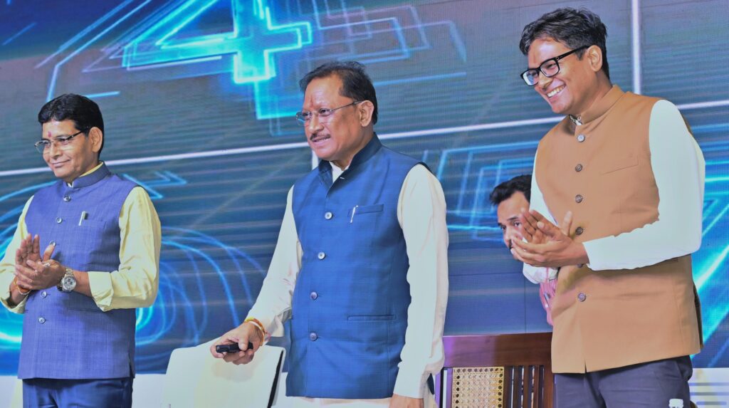 नवा रायपुर में एआई डाटा सेंटर पार्क का किया शिलान्यास