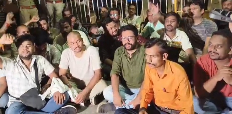 मेकाहारा अस्पताल में पत्रकारों और सुरक्षा गार्डों के बीच तीखा विवाद,