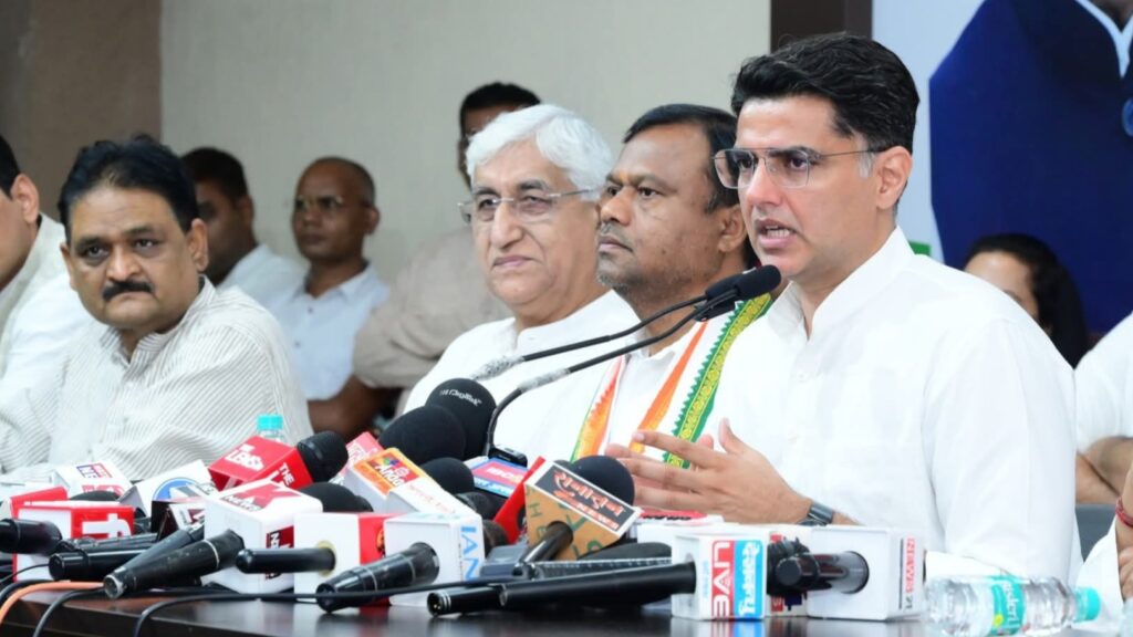 पायलट ने कहा- मोदी और शाह के दौरे के बाद भी राज्य का हाल बदहाल,