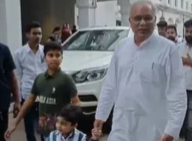 ED दफ्तर पहुंचे पूर्व CM भूपेश बघेल, परिवार भी साथ रहा मौजूद