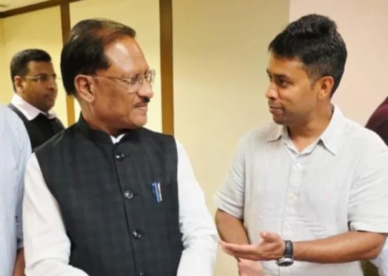 बस्तर के होनहार अविनाश तिवारी से टोक्यो में मिले CM साय :