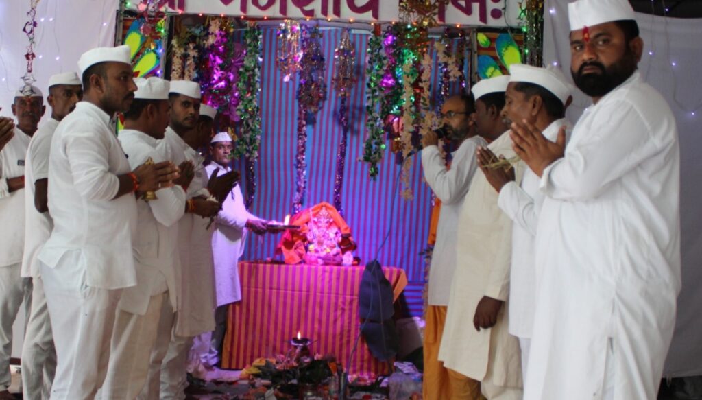 रायपुर जेल में गणेश उत्सव का आयोजन.