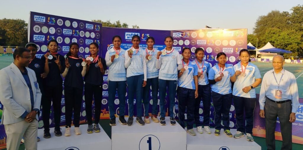 छत्तीसगढ़ को 4मेडल मिले