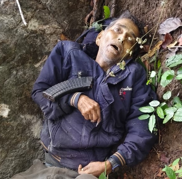 मारा गया नक्सली कमांडर गणेश उईके