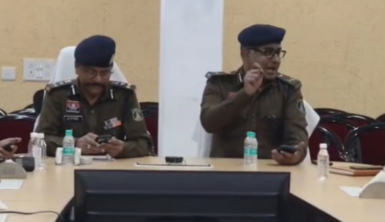 नए साल में होने वाले आयोजनों को लेकर IG और SSP ने ली बैठक