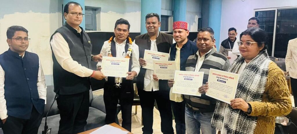 रायपुर प्रेस क्लब चुनाव के परिणाम घोषित,