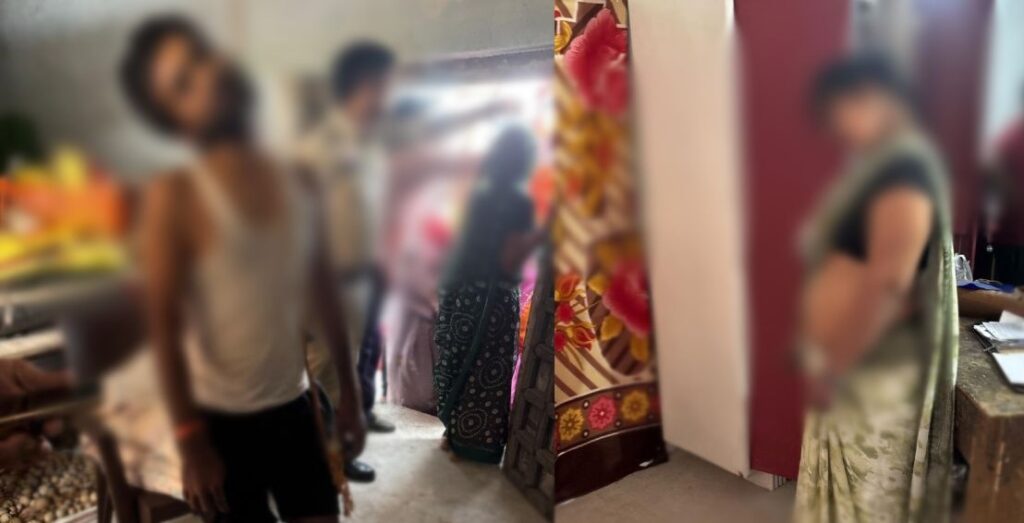 फंदे पर लटकी मिली पति-पत्नी की लाश,